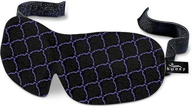 Bucky 40 Blinks No Pressure Printed Eye Mask for Travel & Sleep, Lattice, One Size - Product Image