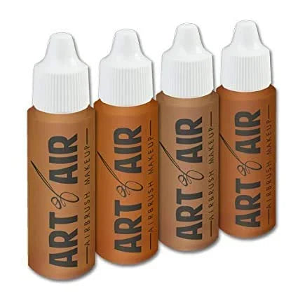 4pc TAN Complexion Professional Airbrush Cosmetic Makeup Set 2 oz