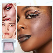 Face Blush Foundation Natural Brightening Silky Moisturizing Sodium Hyaluronate Bakery Crafted Glittering Powder - Product...