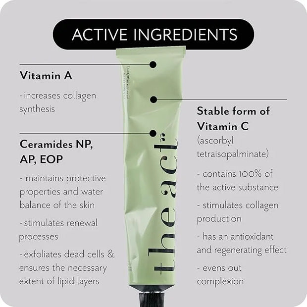 Vitamin C Face Moisturizer Cream for Men and Women - Brightening & Hydrating | Anti-Aging Day & Night Cream with Ceramides...