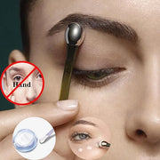 2 PCS Portable Eye Serum Cream Applicator Eyes Massage Tool, Can Be Used As Eyes Cream Spoon, Reduce Eye Swelling Flannel ...