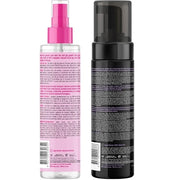 b.tan Violet Self Tan Foam & Face Mist Kit | Lovers Bundle - Dark Sunless Tanning Mousse, Bronzing Glow Gradual Facial + B...