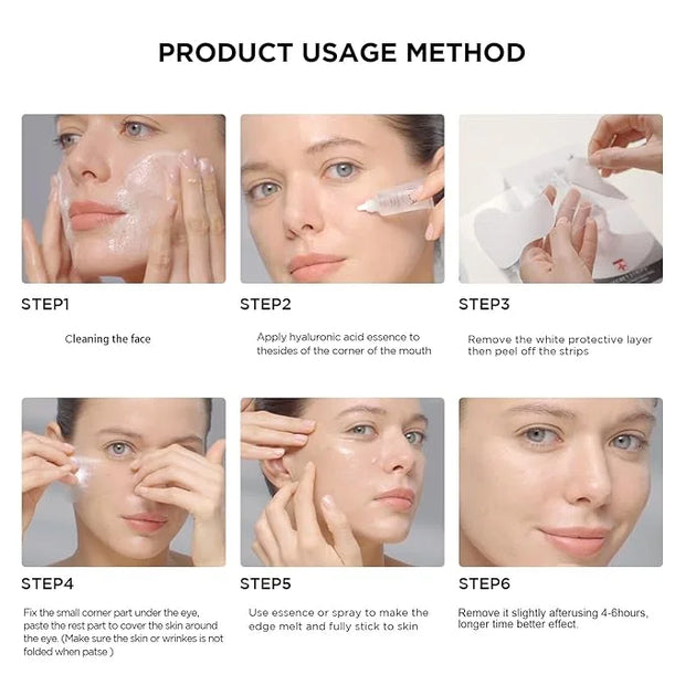 Under Eye Mask Wrinkle Patches, Under Eye Mask Amino Acid & Collagen,Eye Masks for Dark Circles and Puffiness,Eye Wrinkle ...