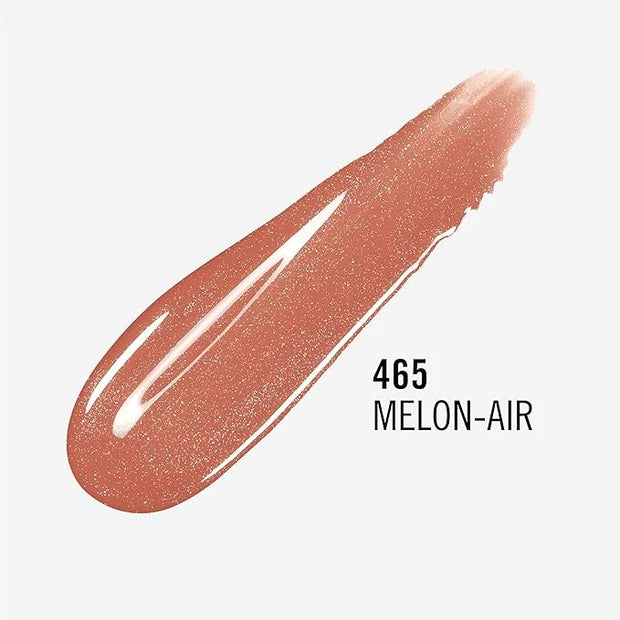 Rimmel London Stay Glossy, 465 Melon-Air, Lip Gloss, Non-Sticky, Color and Shine, Up To 6-Hour Wear, Precise Applicator, 0...