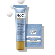RoC Multi Correxion 5 in 1 Anti-Aging Eye Cream for Puffiness, Under Eye Bags & Dark Circles, Skin Care Treatment with She...