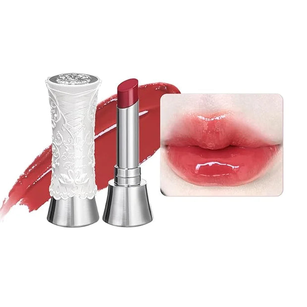 Flower Knows Violet Strawberry Rococo Glitter Lip Gloss G02 Rasberry Booze+Swan Ballet Shine Solid Lip Gloss Stick B07 Bal...
