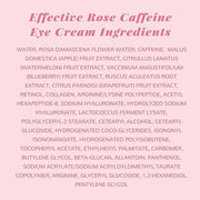 ANAI RUI Rose Caffeine Eye Cream for Dark Circles, Mother's Day Gift for Women, Anti-Aging Eye Cream with Retinol, Collage...