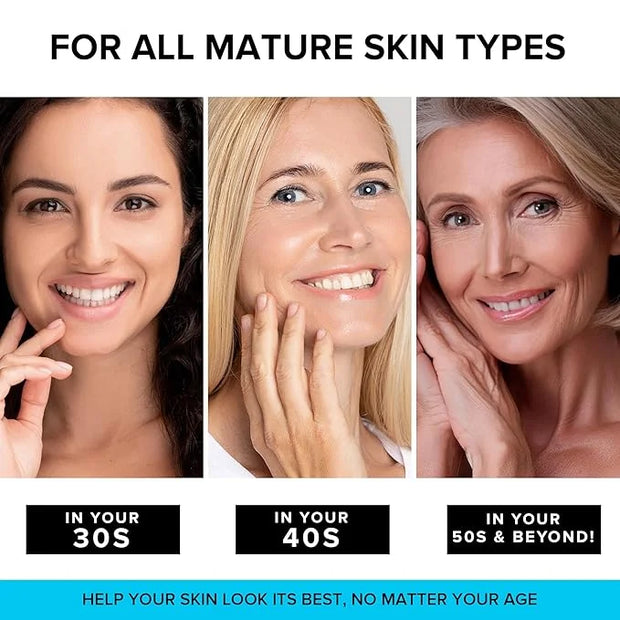 SimplyVital Collagen Face Moisturizer - Anti-Aging Retinol Cream for Face, Neck & Décolleté with Hyaluronic Acid - Made in...