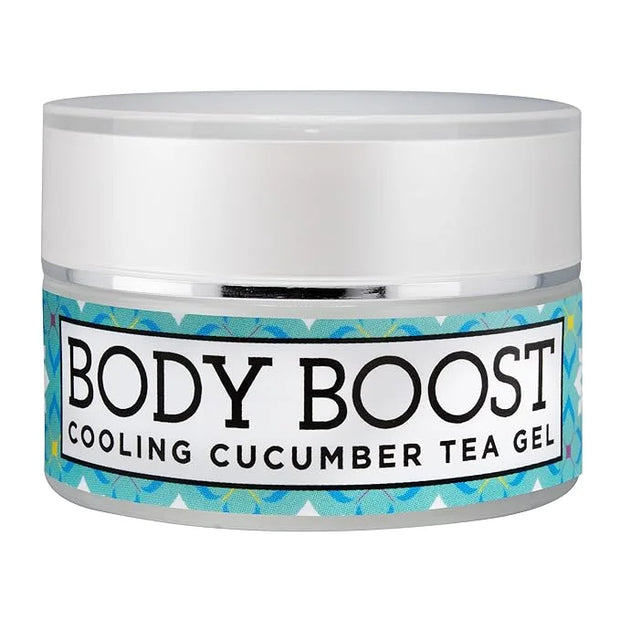 Body Boost Cooling Cucumber Tea Gel, Under Eye Gel, 0.5 oz- Reduces Puffiness, hydrate and smooth - Product Image