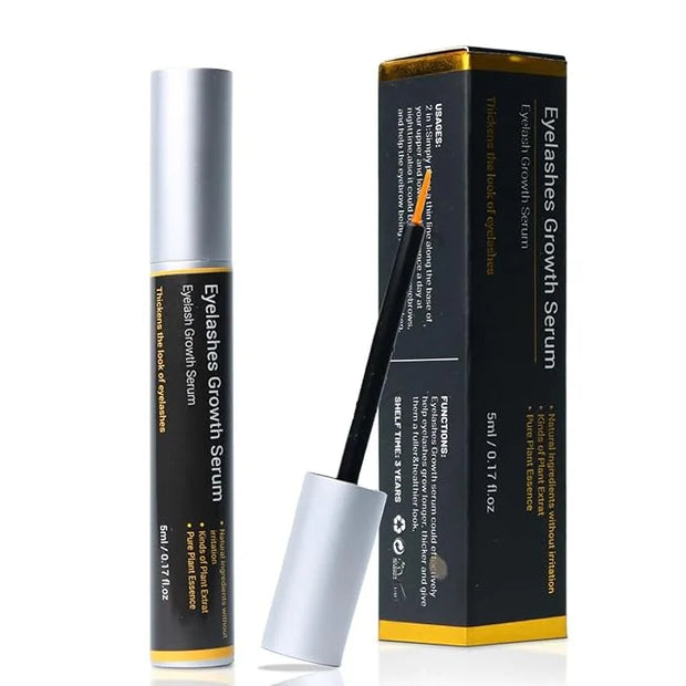 Lash & Brow Growth Serum – Eyelash Enhancer for Longer Lashes, Suero para Pestañas Crecimiento, Eyebrow Serum for Women, S...