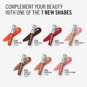 Rimmel London Stay Glossy, 455 Penny To My Name, Lip Gloss, Non-Sticky, Color and Shine, Up To 6-Hour Wear, Precise Applic...