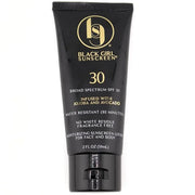 BLACK GIRL SUNSCREEN - Face & Body Moisturizing Sunscreen Lotion SPF 30, No White-Residue for Melanin Rich Skin (2 Fl. Oz....