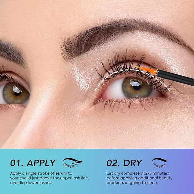 Premium Lash Serum for Eyelash Growth Serum, Advanced Lash Growth Formular for Longer, Fuller and Thicker Lashes and Brows...