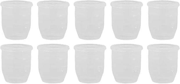 10Pcs 5ml Empty Lip Gloss Tubes Containers Cute Ball Type Plastic Refillable DIY Lip Gloss Bottle, Reusable Empty Bottle T...