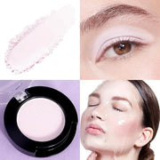 Monochrome Matte Eyeshadow Makeup Palette, Highly Pigmented Pearl White Eyeshadow Palette, Matte Pressed Powder Eye shadow...