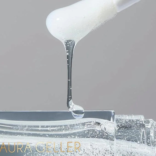 LAURA GELLER NEW YORK Fine Shine Glossy Lip Oil, Glass Half Full - Hydrating Squalane - Clear Lip Gloss - Product Image
