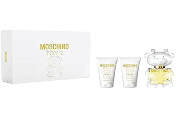 Moschino Toy 2 for Women - 3 Pc Gift Set 1.7oz EDP Spray, 1.7oz Bath and Shower Gel, 1.7oz Body Lotion - Product Image