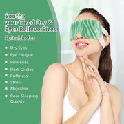 20 Packs Steam Eye Mask Self Heating Moist Eye Compress Disposable SPA Warm Eye Mask for Dry Eyes, Eye Fatigue, Stress Rel...