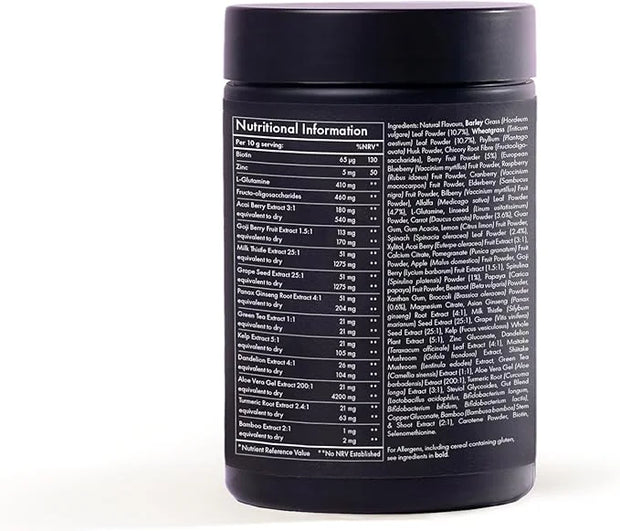 WelleCo The Super Elixir Daily Greens Powder, Probiotic Drink Mix with Whole Foods, Gluten Free, Vegan Gut Health Powder, ...