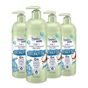 Suave Kids Natural Coconut Oil 3-in-1 Tear Free, Body Wash, Shampoo and Conditioners, No Sulfates, No Parabens, No Silicon...