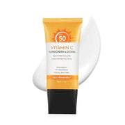 NEUTRIHERBS Sunscreen Tinted SPF 50 for Face & Body, PA++++ Sunblock Lotion, Broad Spectrum, Vitamin E and Vitamin C Face ...