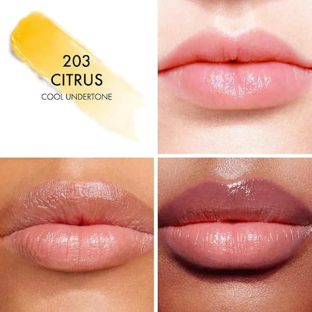Dior Addict Lip Glow Color Reviving Balm SPF 10, 203 Citrus, 0.11 Ounce - Product Image