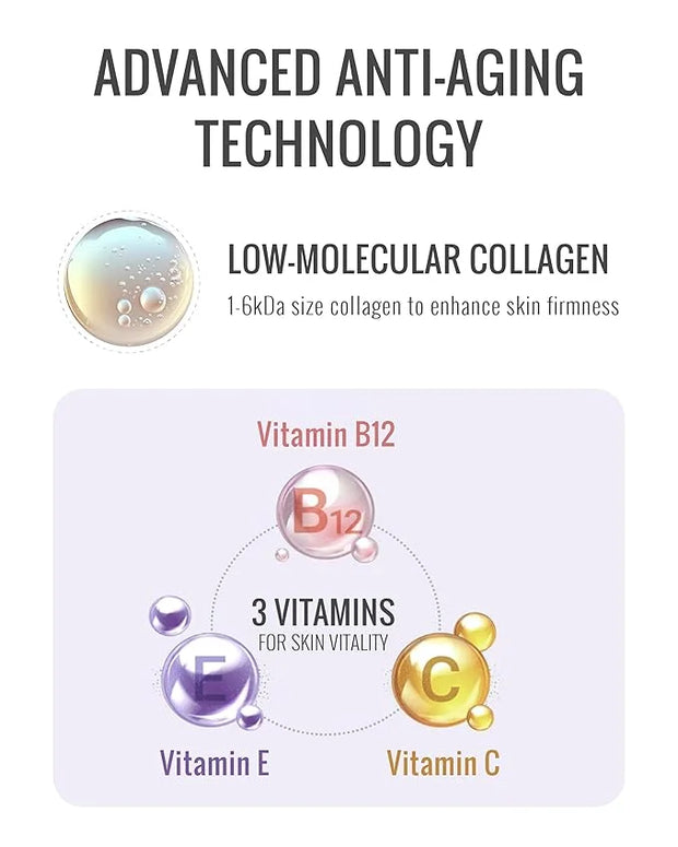 ISA KNOX Age Focus Vital Collagen Skincare Set (14.54 fl oz) - Korean Skincare for Firming, Hydrating, and Nourishing. wit...