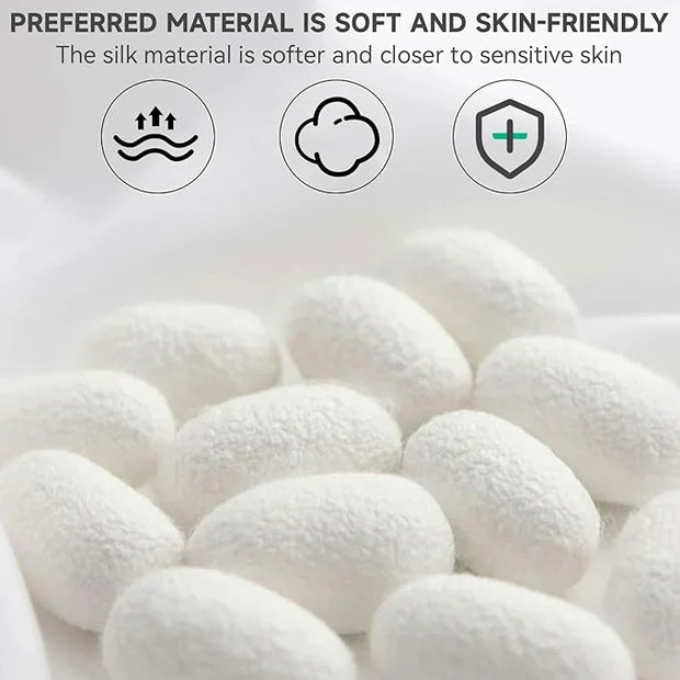 100 Sheets Disposable Eye Mask Paper,Non Woven Eye Care Cotton,Eye Pads for Facials,Patches Paper Eye Covers,DIY Clear Eye...