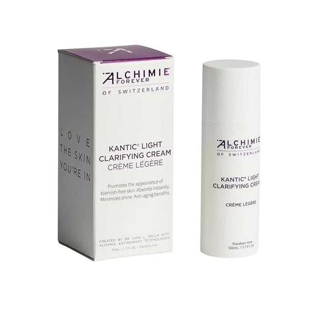 Alchimie Forever Kantic Light Clarifying Cream Benzene-Free Clears Blemish & Acne Prone Skin, Anti Aging Facial Moisturize...