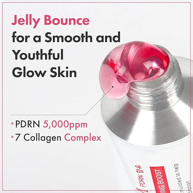 PDRN Collagen Jelly Cream, 5,000ppm Salmon DNA PDRN, Niacinamide, Hydrolyzed Collagen, Glow, Hydrating, Firming, Uneven Sk...