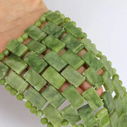 gemshan Jade Eye Mask Natural Green Jade Facial Maks for Relive Eliminate Puffiness - Product Image