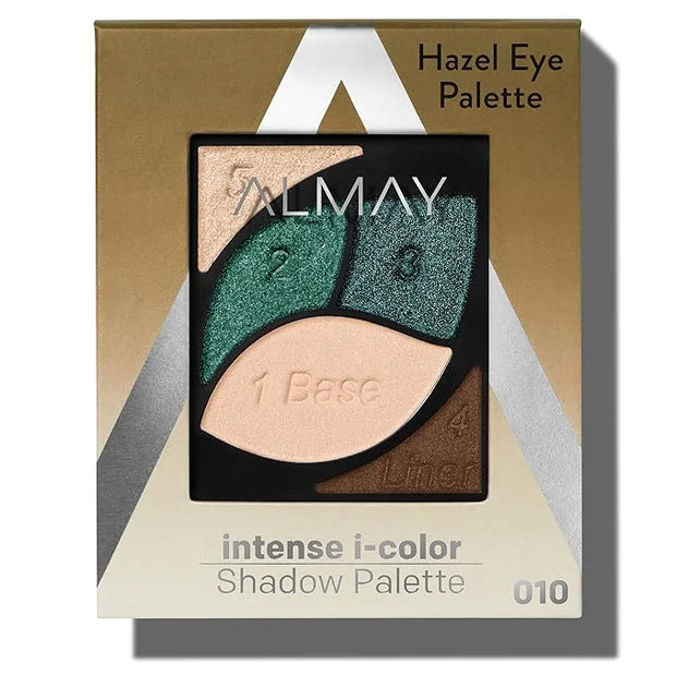 Almay Eyeshadow Palette, Longlasting Eye Makeup, Primer Enriched with Antioxidant Vitamin E, Hypoallergenic, 030 Hazel Eye...