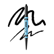 Black Radiance Bold & Sexy Gel Eyeliner,Waterproof Dual-Ended Retractable, Buildable & Blendable Smudge-Proof Smooth Matte...