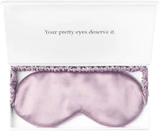 Silk Sleep Mask Light Blocking Luxury 100% Mulberry 19mm Silk Eye Mask Eye Cover Blindfold Ultra Soft Light & Comfy Anti A...