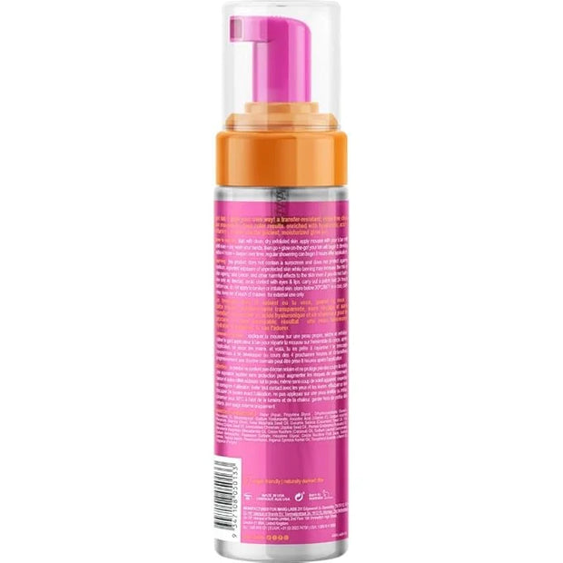 b.tan Clear Self Tanner Foam | Glow Your Own Way - Rinse Free, Best 1 Hour Express Sunless Tanning Water Mousse, Dark, No ...