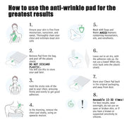 32 Pcs Wrinkle Patches，Reusable Silicone Face, Forehead, Neck & Chest Wrinkle Pads – Anti Aging Overnight Facial Smoothing...