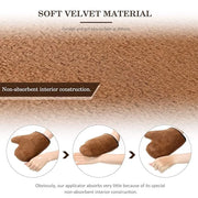 4 Packs Self Tanning Mitt Applicators Sunless Tanning Mittens Double Sided Self Tanning Gloves Reusable Tanner Applicator ...