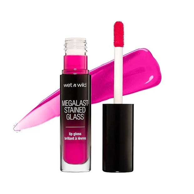 wet n wild Mega Last Stained Glass Lip Gloss, Kiss My Glass - Product Image