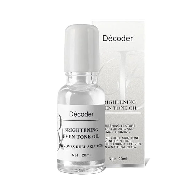 Decoder Eye Serum Oil for Dark Circles and Dullness - Nourishing Eye Skin Care Essence with Jojoba Oil, Squalane, Shea But...