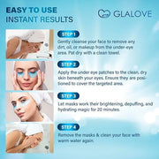 Under Eye Patches for Puffy Eyes: 60 Count Retinol Collagen Eye Gels Pads - Eye Skin Treatment Mask for Dark Circles, Wrin...