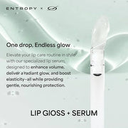 ENTROPY Makeup Charm Ultra Glossy Lip Serum, Nourish Lip Care with Amino Complex, Hydrating, Cooling Care, Non-Sticky, Hig...