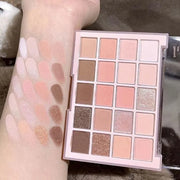 20Colors Nude Pink Brown Basics Matte Eyeshadow Palette,Eye Shadow Travel Makeup Palette all in one Long Lasting Waterproo...