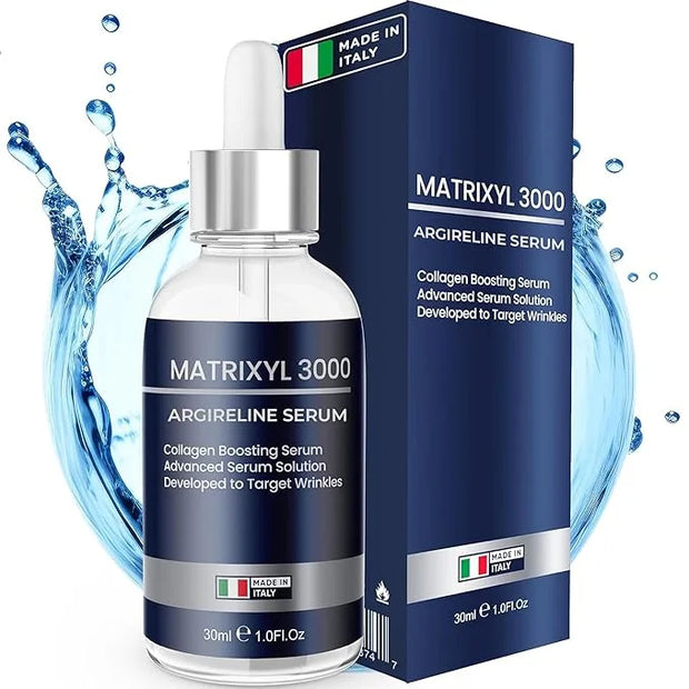 Under Eye Cream for Puffiness & Dark Circles + Argireline & Matrixyl 3000 Serum Bundle - Anti-Aging Eye Cream and Collagen...
