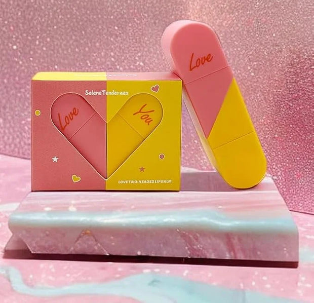 Heart Shaped Dual-use Deformable Lip Balm Gifts