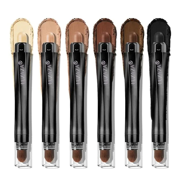 Neutral Eyeshadow Stick Makeup Set, Matte Cream Eye Shadow Eyeliner Brightener Pencil Crayon - Classic 6PCS A001 - Product...