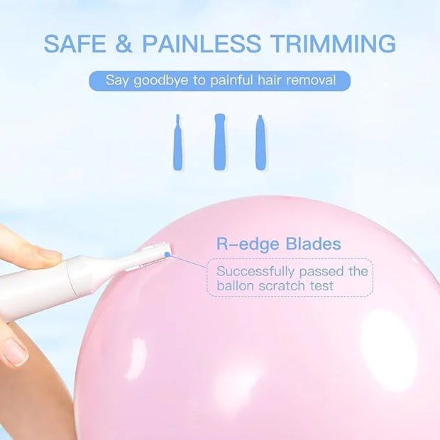 Nose Hair Trimmer for Women and Men, 3-in-1 Electric Facial Hair Removal Rechargeable Portble Waterproof Face Shaver Razor...