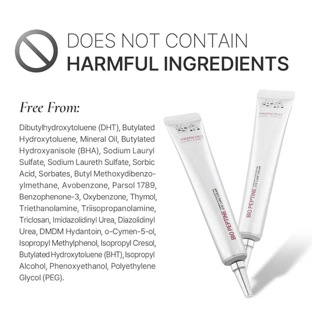 Pregnancy Safe Fermentation Peptine Eye Care Cream Under Eye Cream with 8 Peptides and Niacinamide, Anti Aging Eye Cream f...