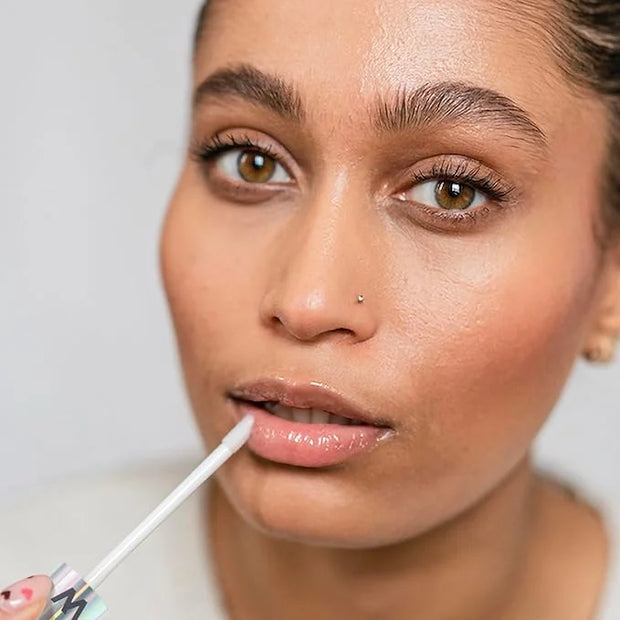 Wonderskin Top Gloss Clear Shine and Wonder Blading Lip Scrub Set - Product Image