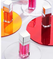 2 Colors Hydrating Plumping Lip Glow Oil,Moisturizing Lip Oil Gloss Transparent Glossy Lip Gloss Primer Lip Tint for Lip C...