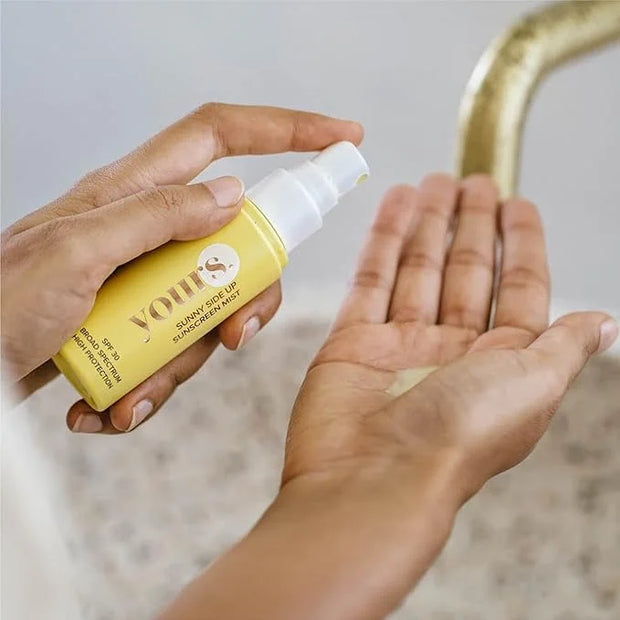 YOURS Invisible Sunscreen Sunny Side Up SPF 30 | Broad-spectrum | Apply Over Makeup | For All Skin Types | Lightweight Ant...